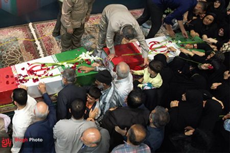 محمودآباد، سنگر وداع با قهرمانان گمنام