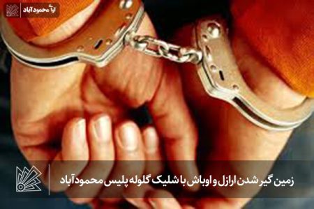 زمین گیر شدن ارازل و اوباش با شلیک گلوله پلیس محمودآباد