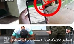 دستگیری جاعل و کلاهبردار ۵۰ میلیارد ریالی در محمودآباد