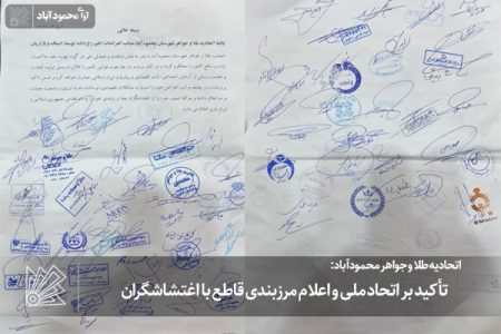 تأکید بر اتحاد ملی و اعلام مرزبندی قاطع با اغتشاشگران