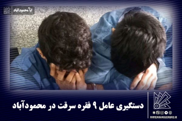 دستگیری عامل ۹ فقره سرقت در محمودآباد