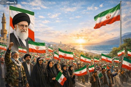 حضور مردم محمودآباد در راهپیمایی ۲۲ بهمن